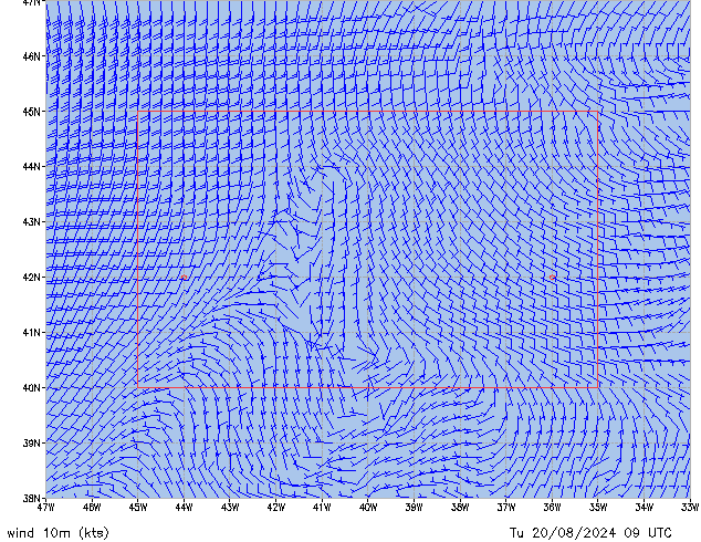 Tu 20.08.2024 09 UTC