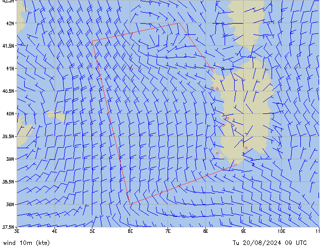 Tu 20.08.2024 09 UTC