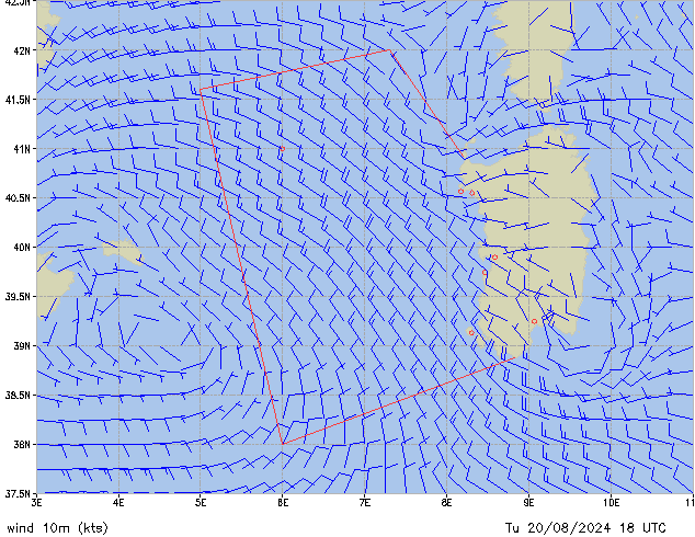 Tu 20.08.2024 18 UTC