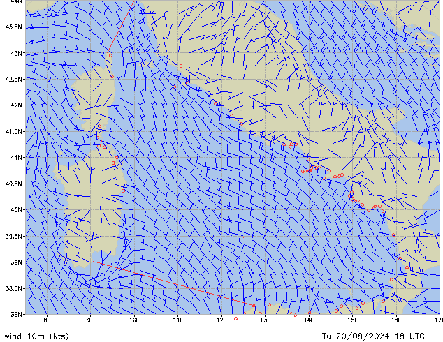 Tu 20.08.2024 18 UTC