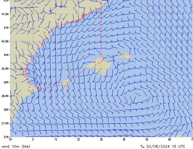 Tu 20.08.2024 15 UTC