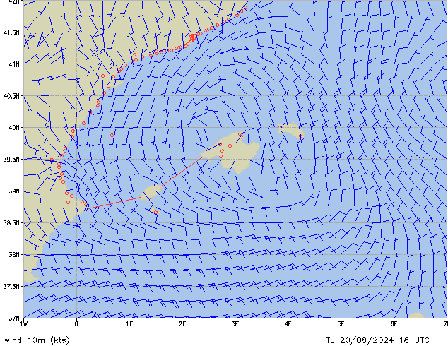 Tu 20.08.2024 18 UTC