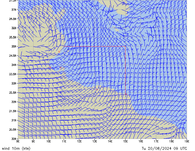 Tu 20.08.2024 09 UTC