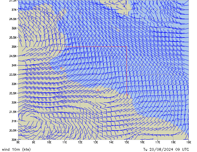 Tu 20.08.2024 09 UTC