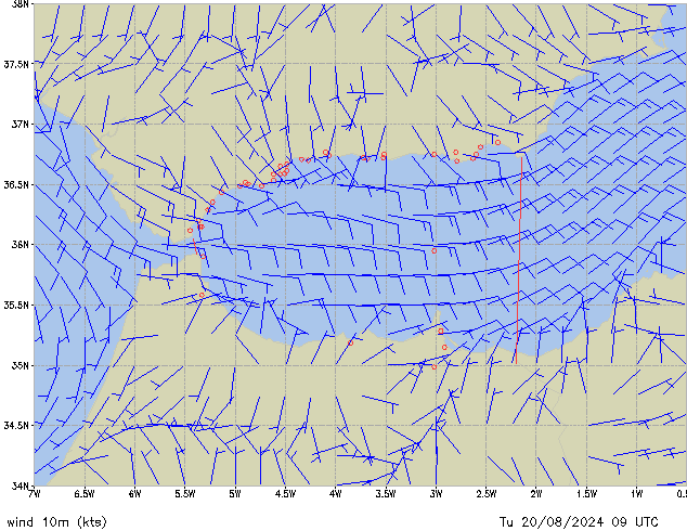 Tu 20.08.2024 09 UTC