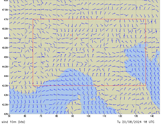 Tu 20.08.2024 18 UTC