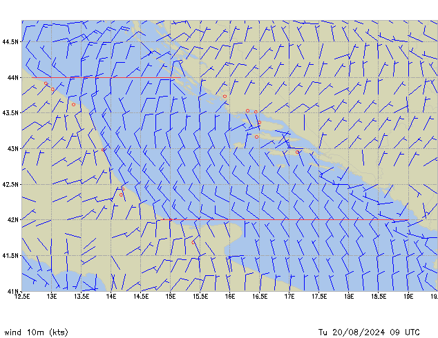 Tu 20.08.2024 09 UTC