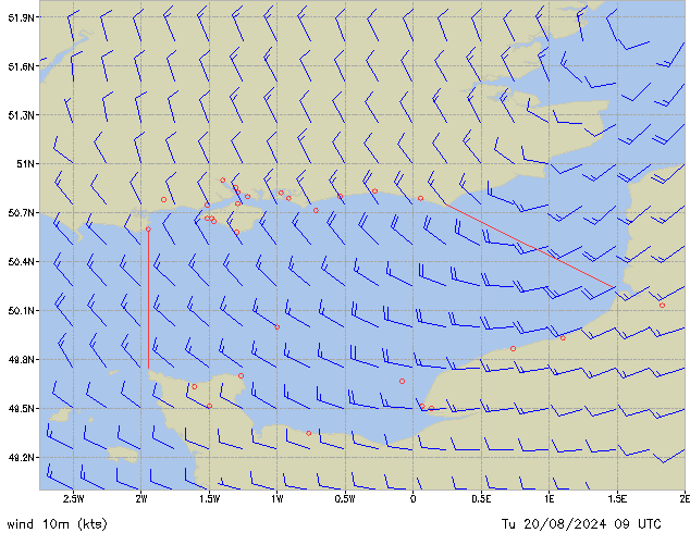 Tu 20.08.2024 09 UTC