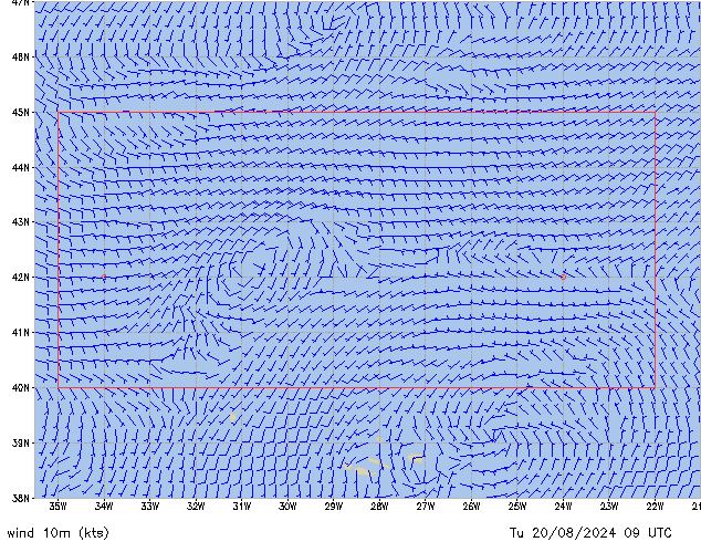 Tu 20.08.2024 09 UTC