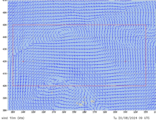 Tu 20.08.2024 09 UTC