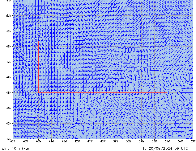 Tu 20.08.2024 09 UTC