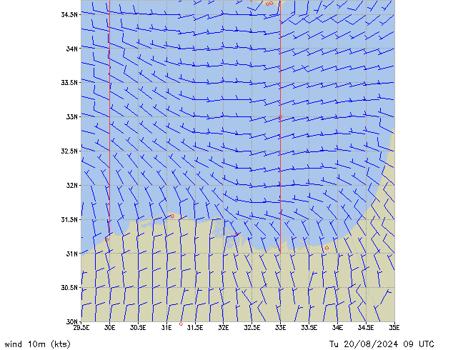 Tu 20.08.2024 09 UTC