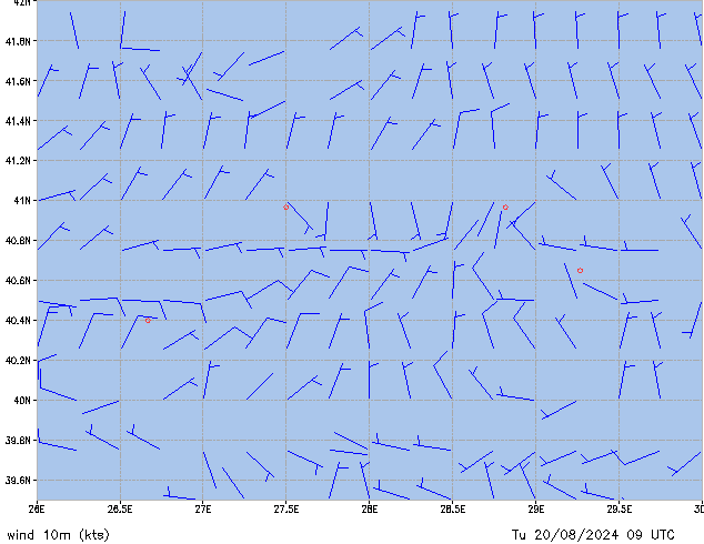 Tu 20.08.2024 09 UTC