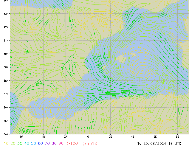 Tu 20.08.2024 18 UTC