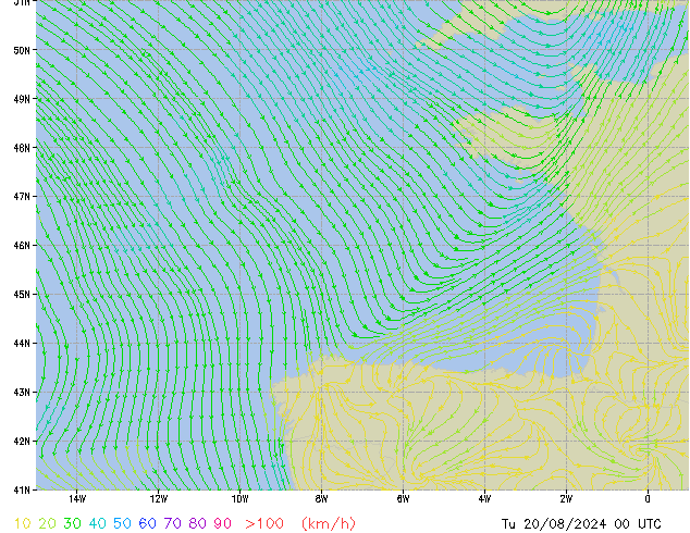 Tu 20.08.2024 00 UTC