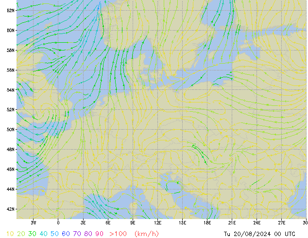 Tu 20.08.2024 00 UTC