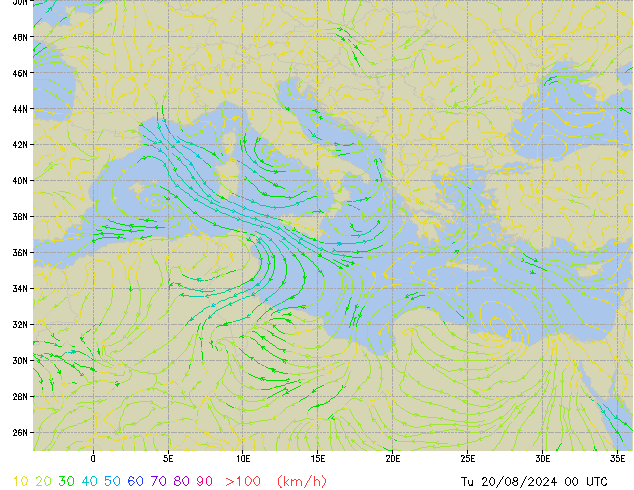 Tu 20.08.2024 00 UTC