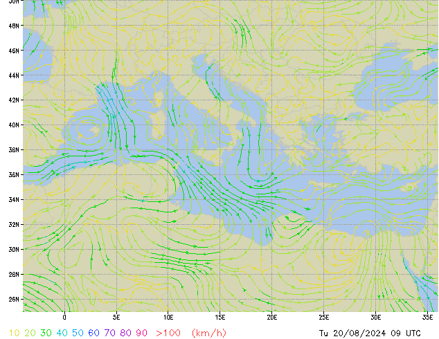 Tu 20.08.2024 09 UTC