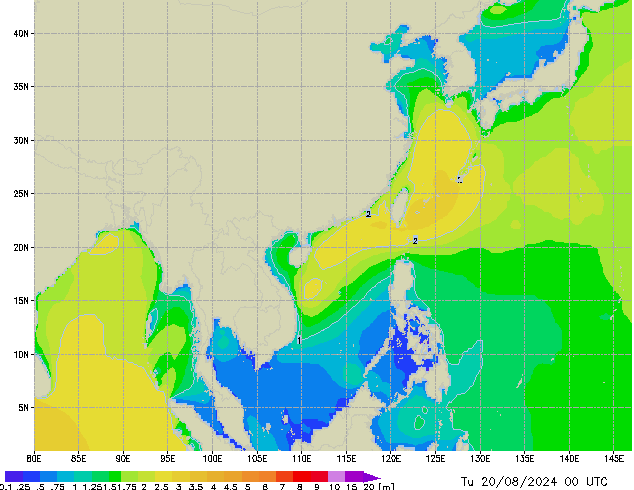 Tu 20.08.2024 00 UTC