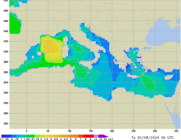 Tu 20.08.2024 09 UTC