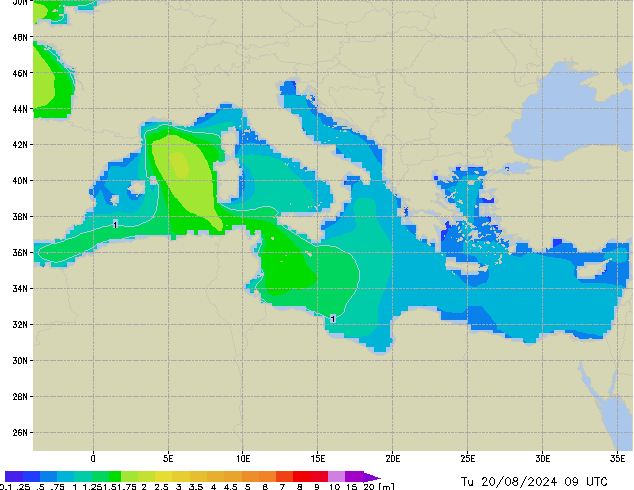 Tu 20.08.2024 09 UTC