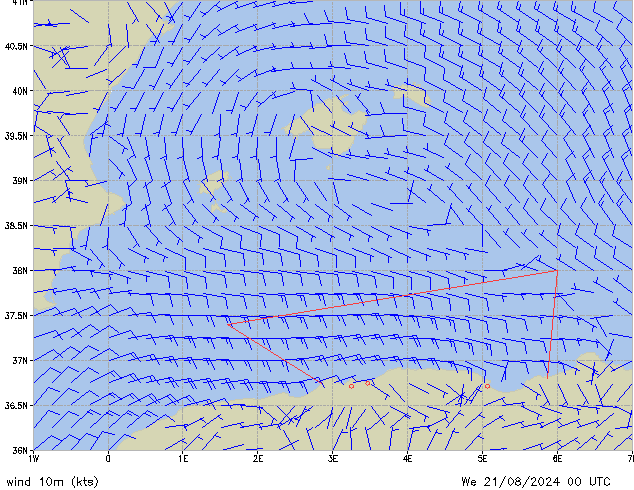 We 21.08.2024 00 UTC