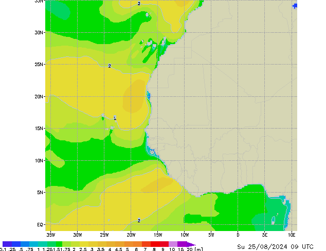 Su 25.08.2024 09 UTC