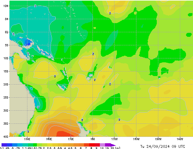 Tu 24.09.2024 09 UTC