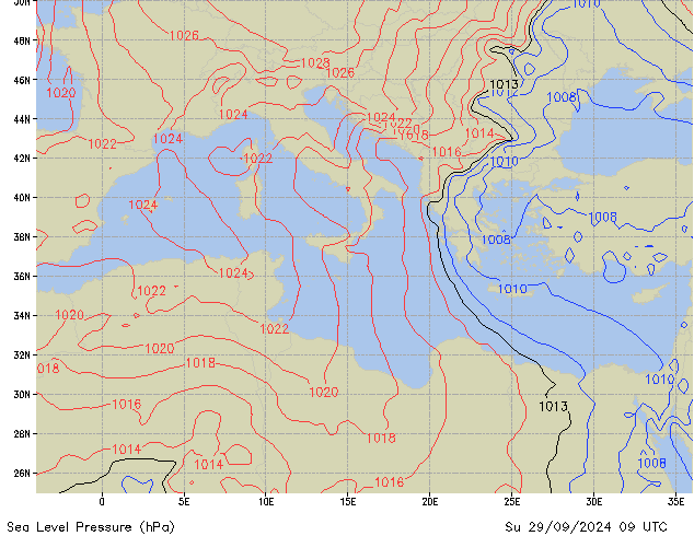 Su 29.09.2024 09 UTC