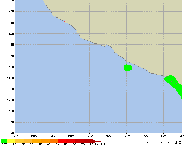 Mo 30.09.2024 09 UTC