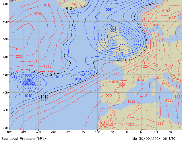 Mo 30.09.2024 09 UTC