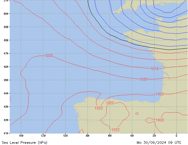 Mo 30.09.2024 09 UTC