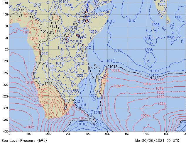 Mo 30.09.2024 09 UTC