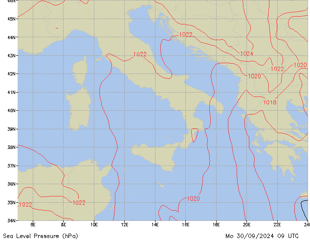 Mo 30.09.2024 09 UTC