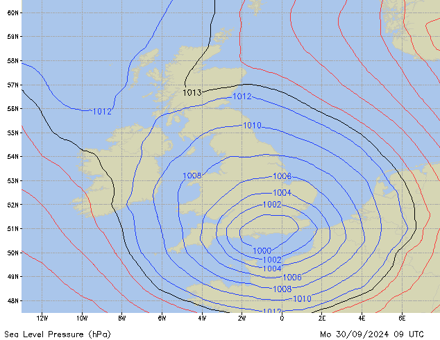 Mo 30.09.2024 09 UTC