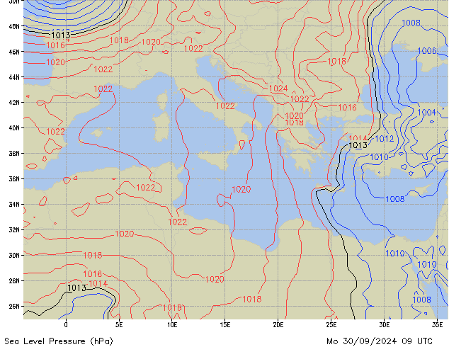 Mo 30.09.2024 09 UTC