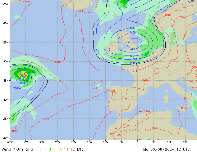 Mo 30.09.2024 12 UTC