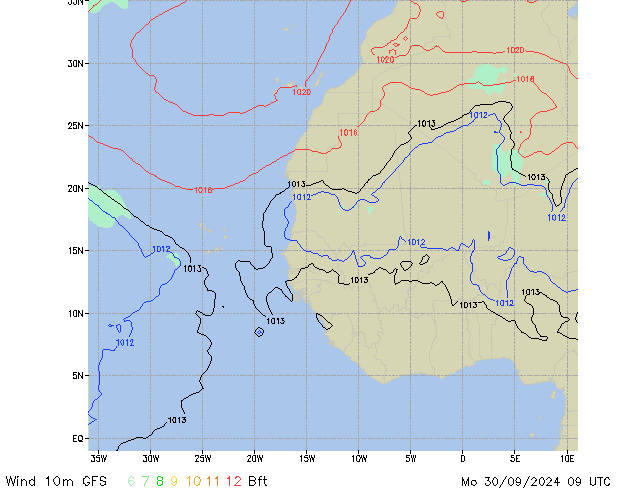 Mo 30.09.2024 09 UTC