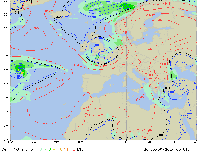 Mo 30.09.2024 09 UTC