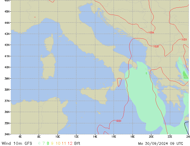 Mo 30.09.2024 09 UTC