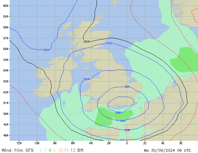 Mo 30.09.2024 09 UTC