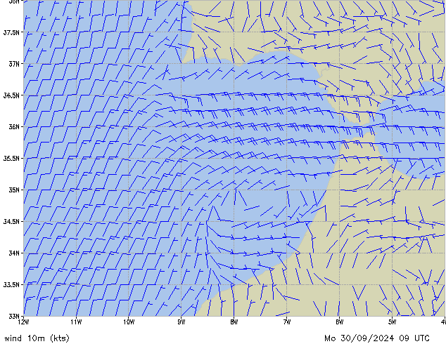 Mo 30.09.2024 09 UTC