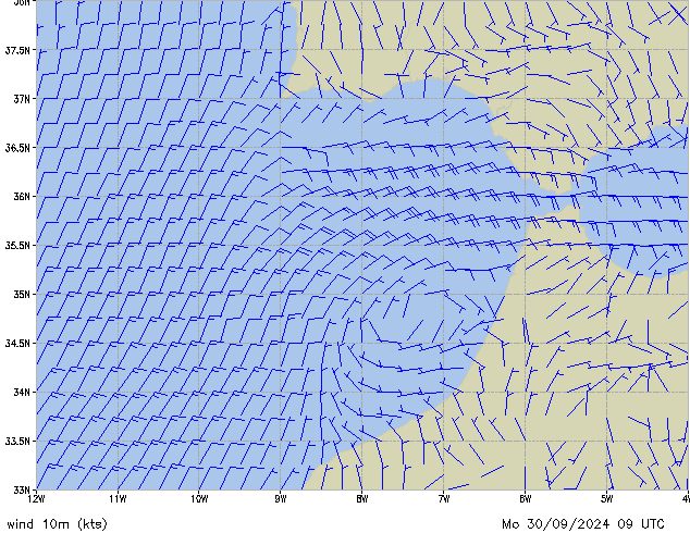 Mo 30.09.2024 09 UTC