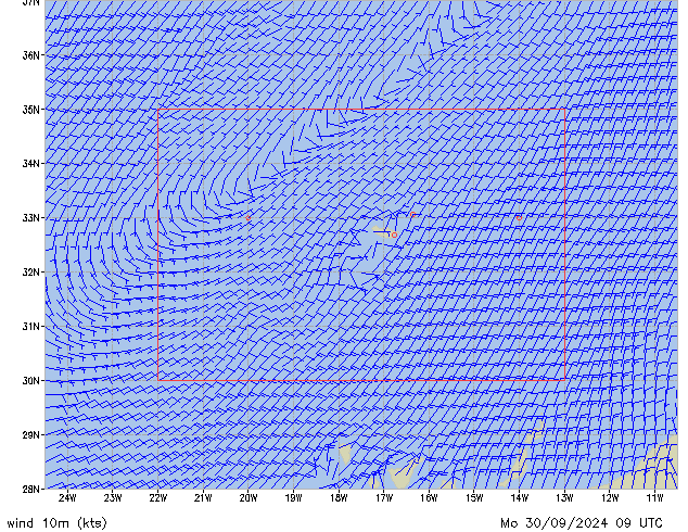 Mo 30.09.2024 09 UTC