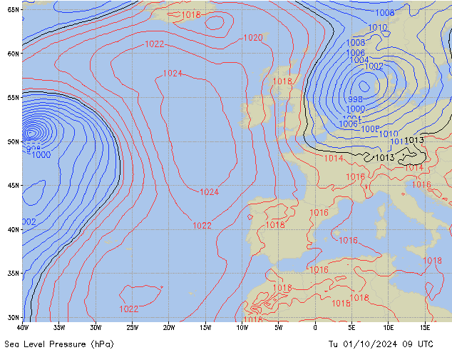 Tu 01.10.2024 09 UTC