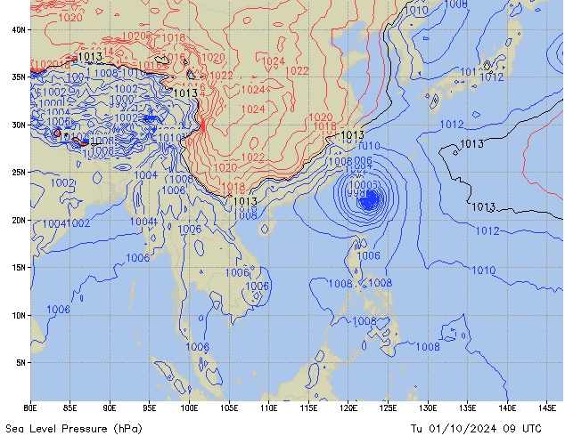 Tu 01.10.2024 09 UTC