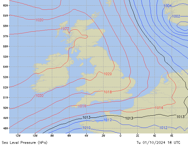 Tu 01.10.2024 18 UTC