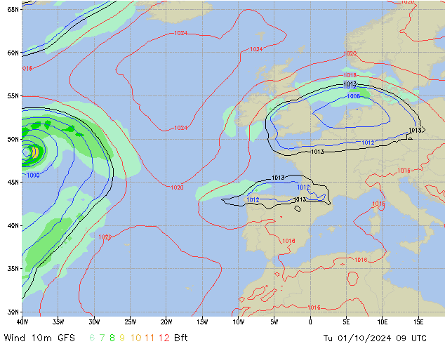 Tu 01.10.2024 09 UTC