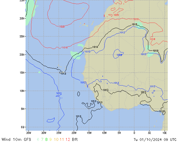 Tu 01.10.2024 09 UTC