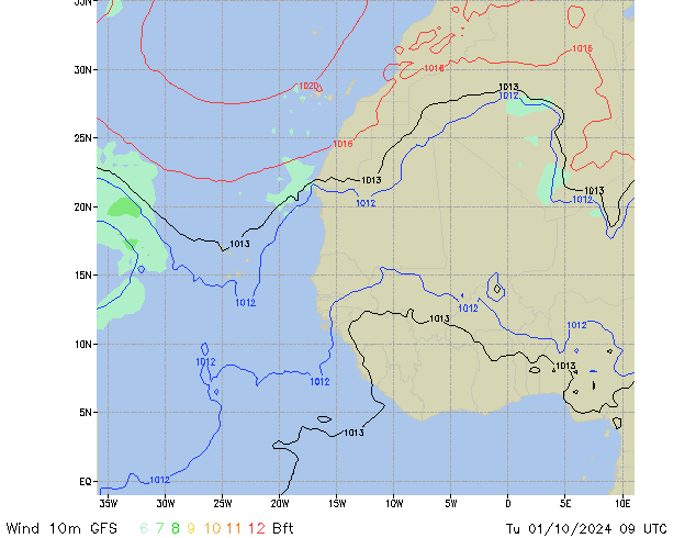 Tu 01.10.2024 09 UTC